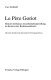 Le père Goriot : Honoré de Balzacs Gesellschaftsdarstellung im Kontext der Realismusdebatte : mit einer Zeittafel zum literarischen Werdegang Balzacs