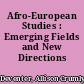 Afro-European Studies : Emerging Fields and New Directions