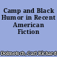 Camp and Black Humor in Recent American Fiction