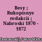 Besy ; Rukopisnye redakcii ; Nabroski 1870 - 1872