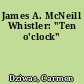 James A. McNeill Whistler: "Ten o'clock"