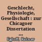 Geschlecht, Physiologie, Gesellschaft : zur Chicagoer Dissertation (1897) von W. I. Thomas