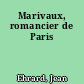 Marivaux, romancier de Paris
