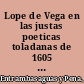 Lope de Vega en las justas poeticas toladanas de 1605 y 1608