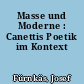 Masse und Moderne : Canettis Poetik im Kontext