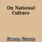 On National Culture