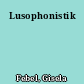 Lusophonistik