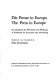 Die Presse in Europa : ein Handbuch für Wirtschaft und Werbung