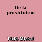 De la prostitution
