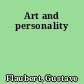 Art and personality
