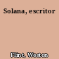 Solana, escritor