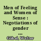 Men of Feeling and Women of Sense : Negotiations of gender in the 18th Century