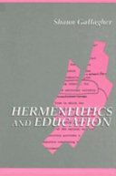 Hermeneutics and education