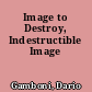 Image to Destroy, Indestructible Image