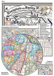 Kiezplan von Berlin : 400 Kieze, Viertel und Ortsteile