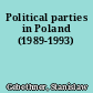 Political parties in Poland (1989-1993)