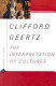 The Interpretation of Cultures : selected essays