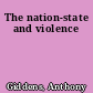 The nation-state and violence