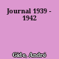 Journal 1939 - 1942