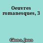 Oeuvres romanesques, 3
