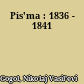 Pis'ma : 1836 - 1841