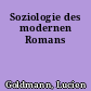Soziologie des modernen Romans