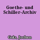 Goethe- und Schiller-Archiv