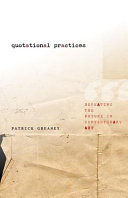 Quotational practices : repeating the future in contemporary art