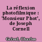 La réflexion photofilmique : 'Monsieur Phot', de Joseph Cornell (1933)
