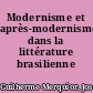 Modernisme et après-modernisme dans la littérature brasilienne