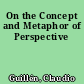 On the Concept and Metaphor of Perspective