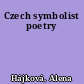 Czech symbolist poetry