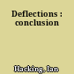 Deflections : conclusion