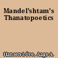 Mandel'shtam's Thanatopoetics