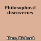 Philosophical discoveries