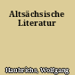 Altsächsische Literatur