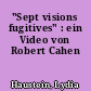"Sept visions fugitives" : ein Video von Robert Cahen