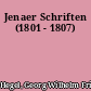 Jenaer Schriften (1801 - 1807)