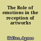 The Role of emotions in the reception of artworks