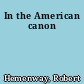 In the American canon