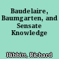 Baudelaire, Baumgarten, and Sensate Knowledge