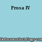 Prosa IV