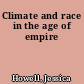 Climate and race in the age of empire