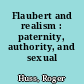 Flaubert and realism : paternity, authority, and sexual difference
