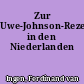 Zur Uwe-Johnson-Rezeption in den Niederlanden