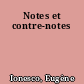 Notes et contre-notes