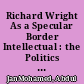 Richard Wright As a Specular Border Intellectual : the Politics of Identification in 'Black Power'