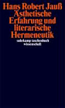 Ästhetische Erfahrung und literarische Hermeneutik