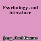 Psychology and literature