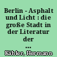 Berlin - Asphalt und Licht : die große Stadt in der Literatur der Weimarer Republik